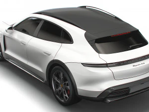 Porsche Taycan Cross Turismo 2022 3D Model