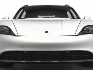 Porsche Taycan Cross Turismo 2022 3D Model