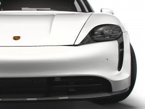 Porsche Taycan Cross Turismo 2022 3D Model