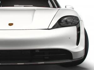 Porsche Taycan Cross Turismo 2022 3D Model