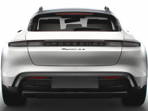 Porsche Taycan Cross Turismo 2022 3D Model