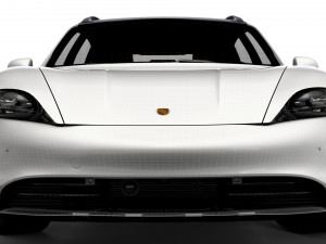 Porsche Taycan Cross Turismo 2022 3D Model