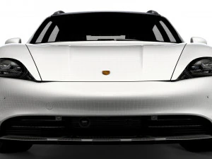Porsche Taycan Cross Turismo 2022 3D Model