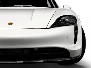 Porsche Taycan Cross Turismo 2022 3D Model