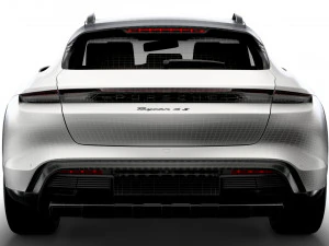 Porsche Taycan Cross Turismo 2022 3D Model