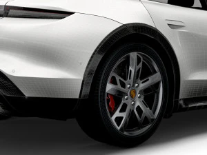 Porsche Taycan Cross Turismo 2022 3D Model