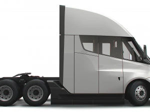 Tesla Semi Truck 2023 3D Model
