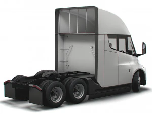 Tesla Semi Truck 2023 3D Model