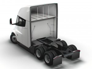 Tesla Semi Truck 2023 3D Модель
