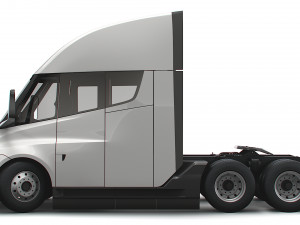 Tesla Semi Truck 2023 3D Модель