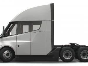 Tesla Semi Truck 2023 3D Model