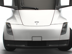 Tesla Semi Truck 2023 3D Модель