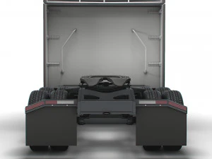 Tesla Semi Truck 2023 3D Model