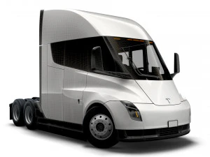 Tesla Semi Truck 2023 3D Model