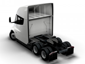Tesla Semi Truck 2023 3D Модель