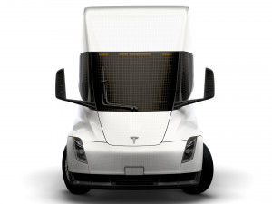 Tesla Semi Truck 2023 3D Модель