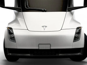 Tesla Semi Truck 2023 3D Model