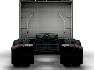 Tesla Semi Truck 2023 3D Модель