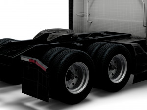 Tesla Semi Truck 2023 3D Модель
