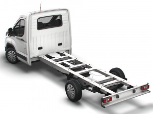 Maxus Deliver9 Chassis Long 2022 3D मॉडल