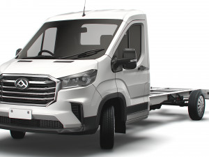 Maxus Deliver9 Chassis Long 2022 3D मॉडल