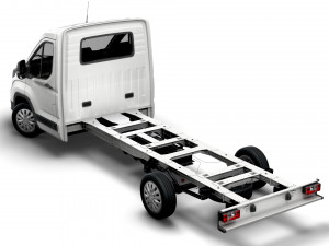 Maxus Deliver9 Chassis Long 2022 3D मॉडल