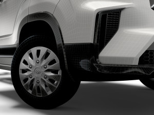 Maxus Deliver9 Chassis Long 2022 3D मॉडल
