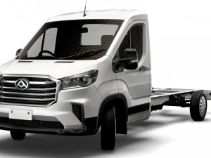 Maxus Deliver9 Chassis Long 2022 3D Model