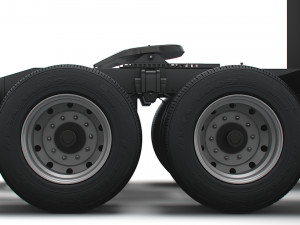 Tesla Semi Truck LR 2023 3D Model
