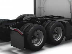 Tesla Semi Truck LR 2023 3D Model