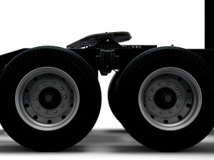 Tesla Semi Truck LR 2023 3D Model