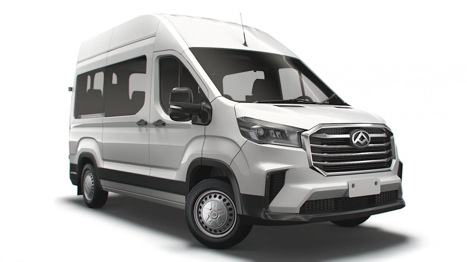 Maxus Deliver 9 Bus L2H3 2022 3D Model .c4d .max .obj .3ds .fbx .stl .blend
