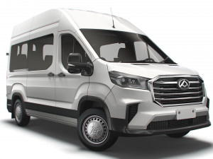 Maxus Deliver 9 Bus L2H3 2022 3D Model