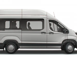 Maxus Deliver 9 Bus L2H3 2022 3D Model