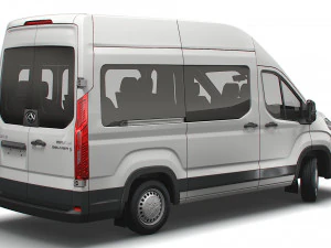 Maxus Deliver 9 Bus L2H3 2022 3D Model