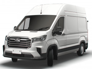 Maxus Deliver 9 Bus L2H3 2022 Modelo 3D