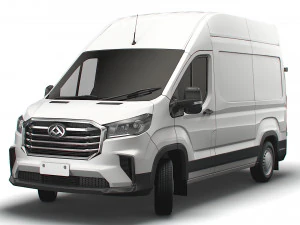 Maxus Deliver 9 Bus L2H3 2022 3D Model