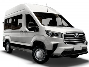 Maxus Deliver 9 Bus L2H3 2022 Modelo 3D