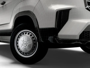 Maxus Deliver 9 Bus L2H3 2022 3D Model