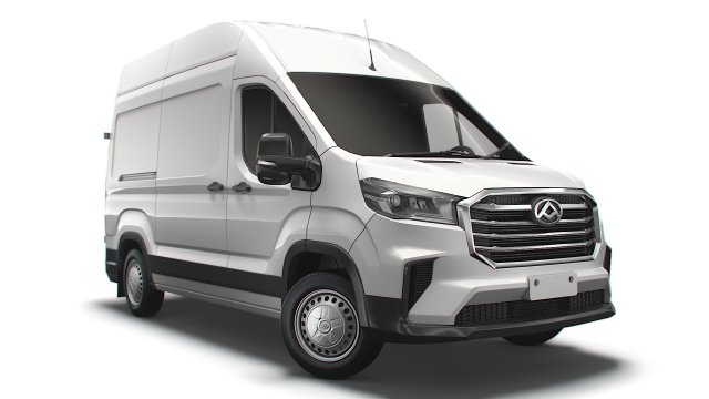 Maxus Deliver 9 L2H3 2022 3D मॉडल .c4d .max .obj .3ds .fbx .stl .blend 