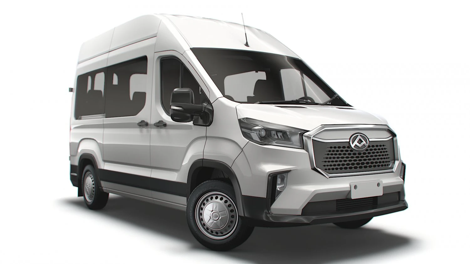 Maxus E Deliver 9 Bus L2H3 2022 3D Model .c4d .max .obj .3ds .fbx .stl .blend