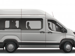 Maxus E Deliver 9 Bus L2H3 2022 3D Model