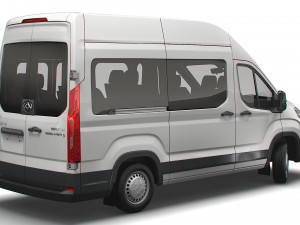 Maxus E Deliver 9 Bus L2H3 2022 3D Model