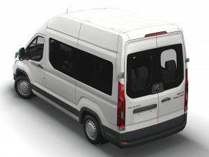 Maxus E Deliver 9 Bus L2H3 2022 3D Model