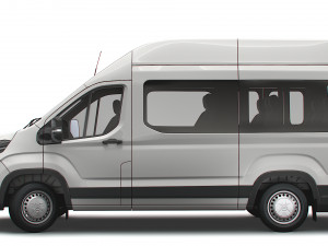Maxus E Deliver 9 Bus L2H3 2022 3D Model