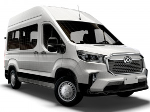 Maxus E Deliver 9 Bus L2H3 2022 3D Model