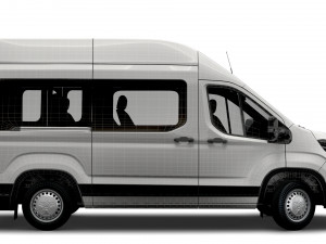 Maxus E Deliver 9 Bus L2H3 2022 3D Model