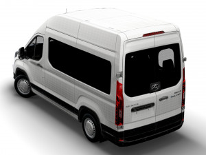 Maxus E Deliver 9 Bus L2H3 2022 3D Model