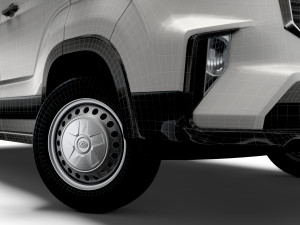 Maxus E Deliver 9 Bus L2H3 2022 3D Model