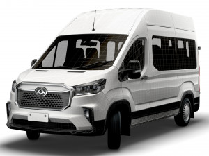 Maxus E Deliver 9 Bus L2H3 2022 3D Model